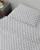 ΠΑΠΛΩΜΑΤΟΘΗΚΗ ΕΜΠΡΙΜΕ Windows 135 220Χ240 Grey Cotton 100%