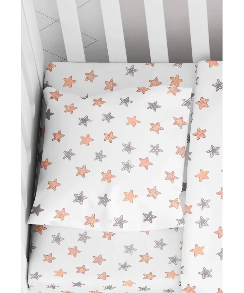 ΜΑΞΙΛΑΡΟΘΗΚΗ ΕΜΠΡΙΜΕ bebe Star 103 35Χ45 Grey Cotton 100% ΜΑΞΙΛΑΡΟΘΗΚΗ ΕΜΠΡΙΜΕ bebe Star 103 35Χ45 Grey Cotton 100%