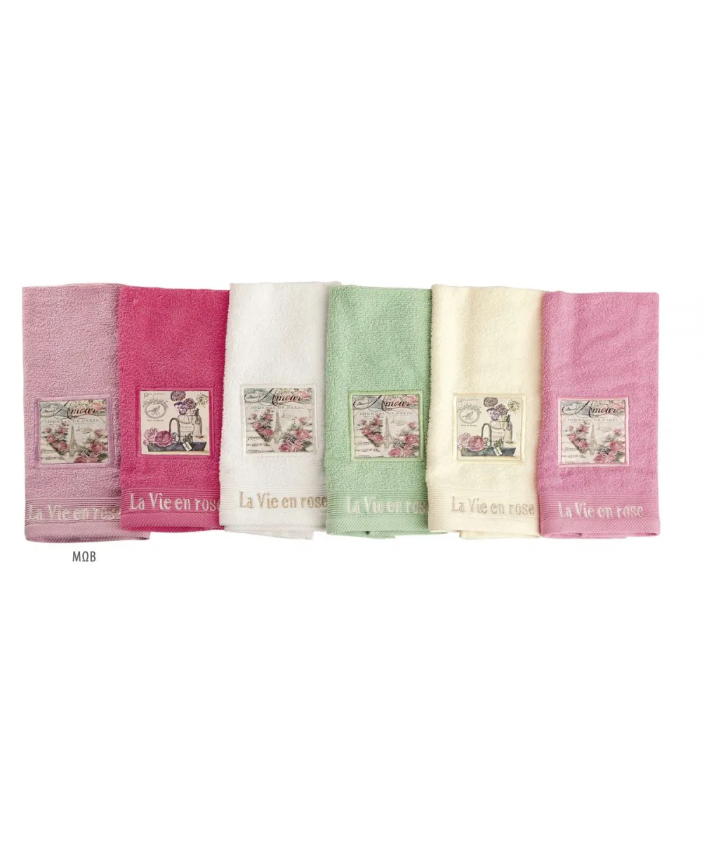 ΠΕΤΣΕΤΑ ΣΕΤ 2 τεμ VINTAGE 01 30X50,50X90 ΜΩΒ Cotton 100% 