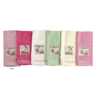 ΠΕΤΣΕΤΑ ΣΕΤ 2 τεμ VINTAGE 01 30X50,50X90 ΜΩΒ Cotton 100% 