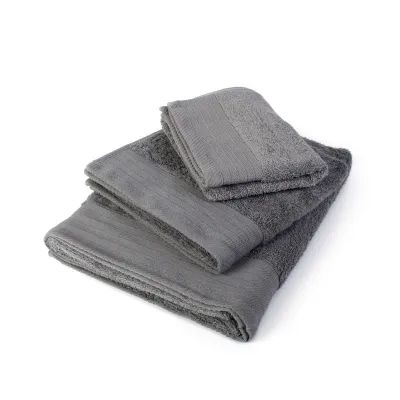 ΠΕΤΣΕΤΑ ΣΕΤ 3 τεμ ΠΕΝΙΕ 500 gsm 40X60,50X100,80X150 ΓΚΡΙ Cotton 100% 
