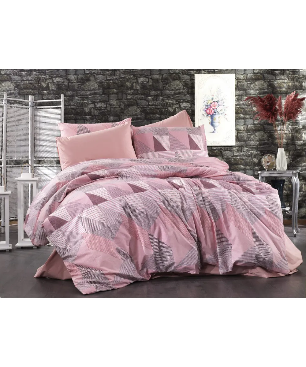 ΣΕΝΤΟΝΙΑ ΕΜΠΡΙΜΕ ΣΕΤ 3 τεμ Geometrical 331 160Χ240 Pink-Salmon Flannel cotton 100% ΣΕΝΤΟΝΙΑ ΕΜΠΡΙΜΕ ΣΕΤ 3 τεμ Geometrical 331 160Χ240 Pink-Salmon Flannel cotton 100%