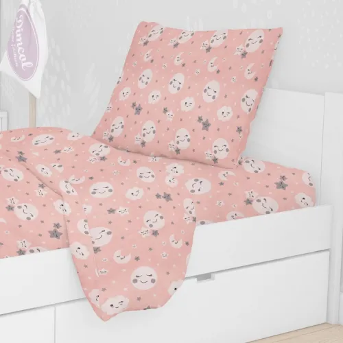 ΜΑΞΙΛΑΡΟΘΗΚΗ ΕΜΠΡΙΜΕ kids Smile 82 50Χ70 Coral Cotton 100% 