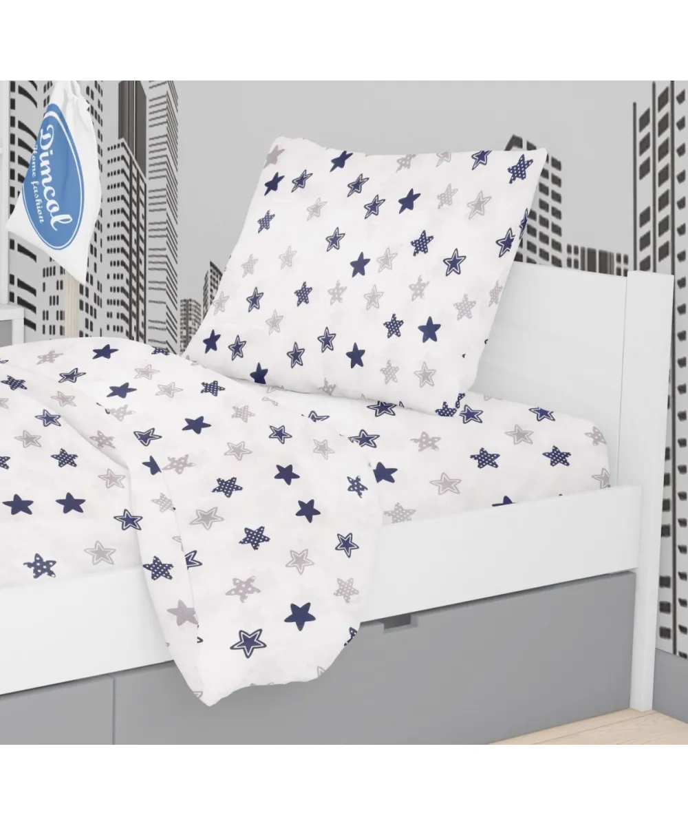 ΜΑΞΙΛΑΡΟΘΗΚΗ ΕΜΠΡΙΜΕ kids Star 102 50Χ70 Blue Cotton 100% ΜΑΞΙΛΑΡΟΘΗΚΗ ΕΜΠΡΙΜΕ kids Star 102 50Χ70 Blue Cotton 100%