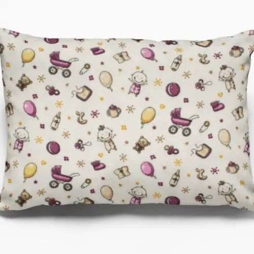 ΜΑΞΙΛΑΡΟΘΗΚΗ ΕΜΠΡΙΜΕ kids Baby 01 50Χ70  Flannel cotton 100% 