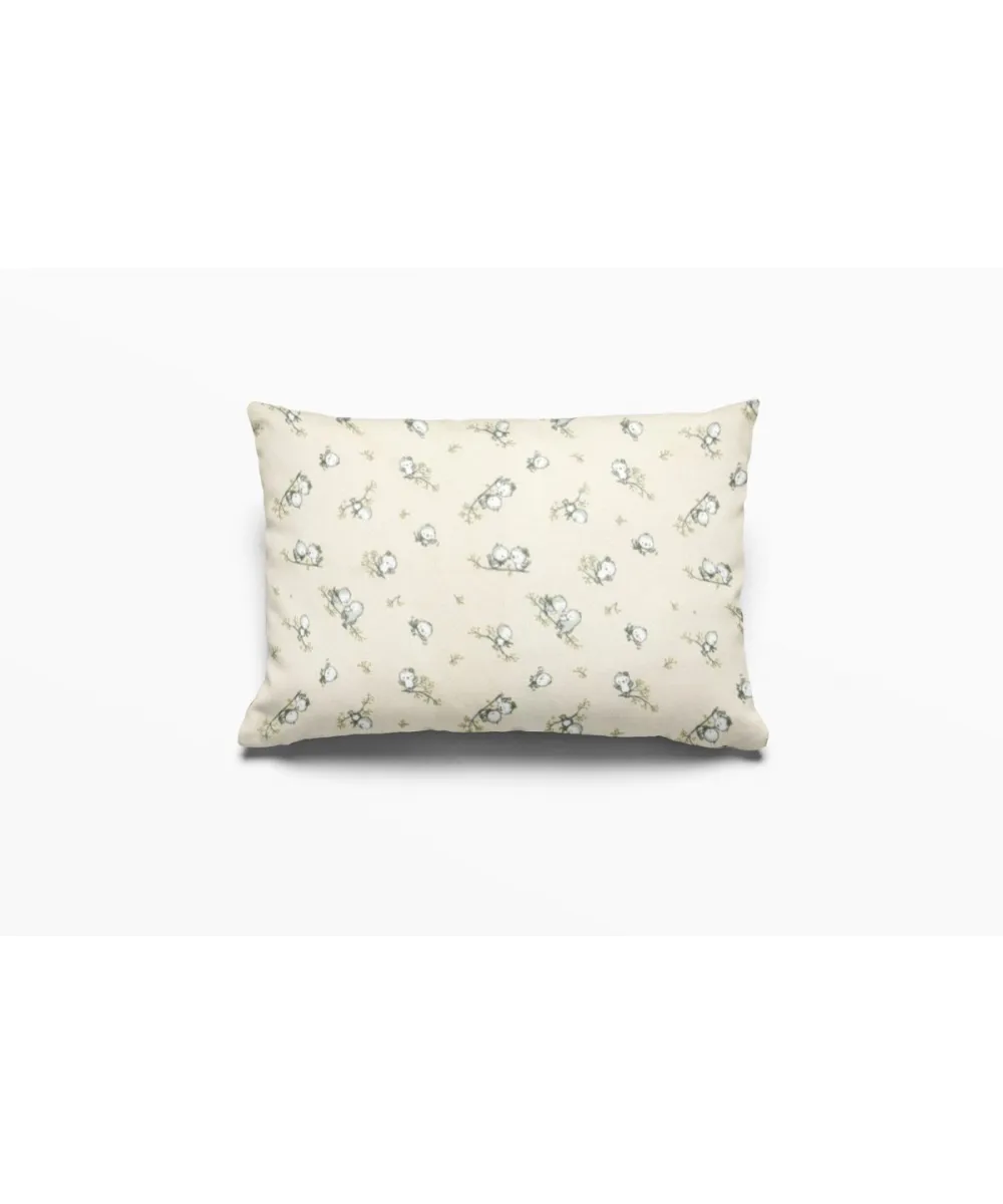 ΜΑΞΙΛΑΡΟΘΗΚΗ ΕΜΠΡΙΜΕ kids Birds 16 50Χ70 Ecru Flannel cotton 100% 