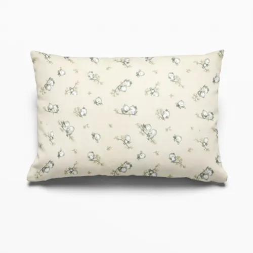 ΜΑΞΙΛΑΡΟΘΗΚΗ ΕΜΠΡΙΜΕ kids Birds 16 50Χ70 Ecru Flannel cotton 100% 
