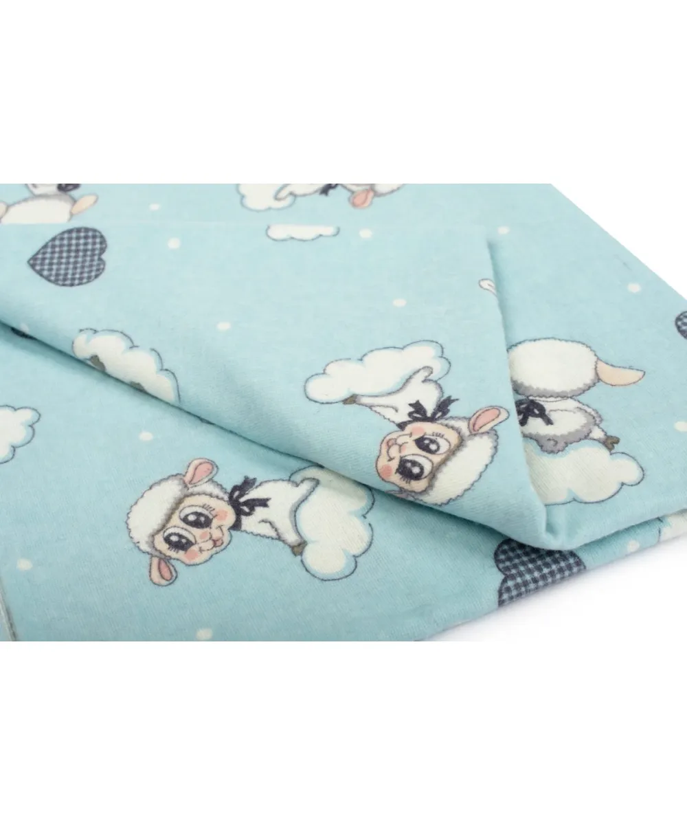 ΠΑΠΛΩΜΑΤΟΘΗΚΗ ΕΜΠΡΙΜΕ kids Προβατάκι 06 160Χ240 Sky blue Flannel cotton 100% ΠΑΠΛΩΜΑΤΟΘΗΚΗ ΕΜΠΡΙΜΕ kids Προβατάκι 06 160Χ240 Sky blue Flannel cotton 100%