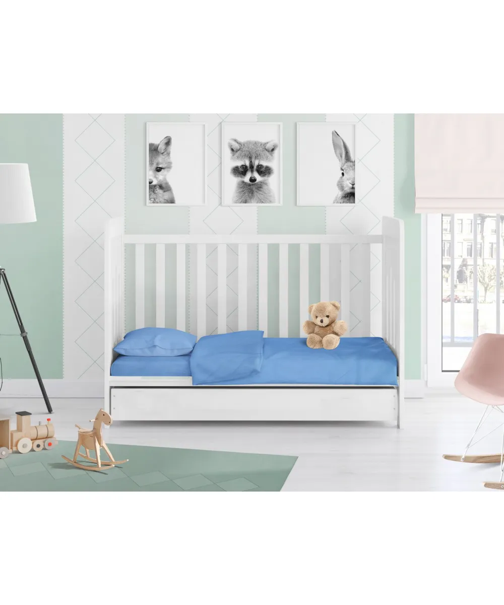 ΣΕΝΤΟΝΙΑ ΣΕΤ 3 τεμ bebe Solid 498 120Χ160 Sky blue Cotton 100% ΣΕΝΤΟΝΙΑ ΣΕΤ 3 τεμ bebe Solid 498 120Χ160 Sky blue Cotton 100%