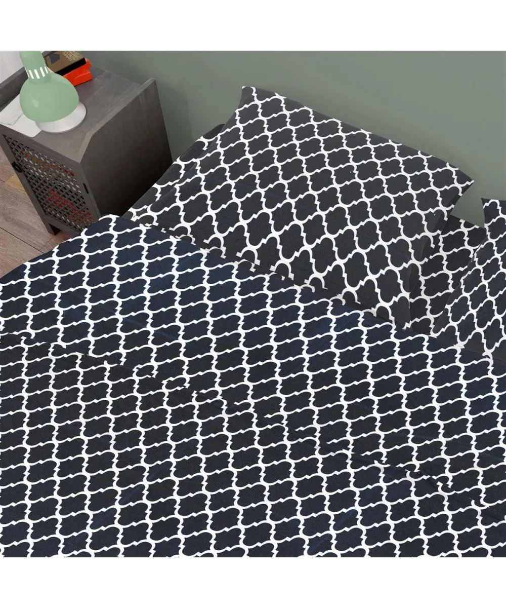 ΠΑΠΛΩΜΑΤΟΘΗΚΗ ΕΜΠΡΙΜΕ Windows 175 220Χ240 Dark blue-White Cotton 100% ΠΑΠΛΩΜΑΤΟΘΗΚΗ ΕΜΠΡΙΜΕ Windows 175 220Χ240 Dark blue-White Cotton 100%