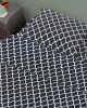 ΠΑΠΛΩΜΑΤΟΘΗΚΗ ΕΜΠΡΙΜΕ Windows 175 220Χ240 Dark blue-White Cotton 100% ΠΑΠΛΩΜΑΤΟΘΗΚΗ ΕΜΠΡΙΜΕ Windows 175 220Χ240 Dark blue-White Cotton 100%
