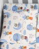 ΜΑΞΙΛΑΡΟΘΗΚΗ ΕΜΠΡΙΜΕ bebe Reach the stars 191 35Χ45 Sky blue Cotton 100%