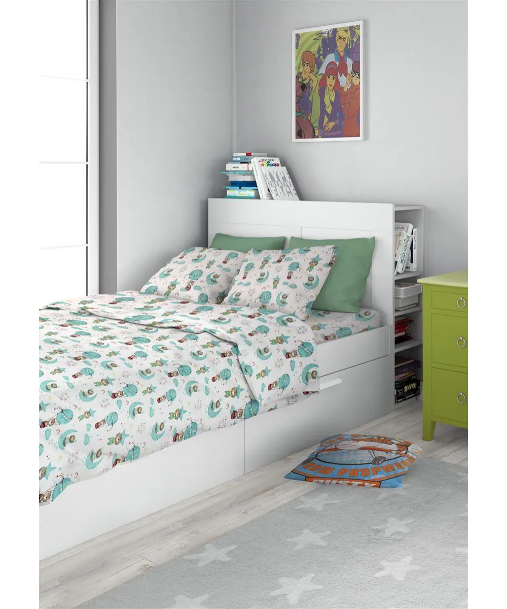 ΣΕΝΤΟΝΙΑ ΕΜΠΡΙΜΕ ΣΕΤ 3 τεμ kids Reach the stars 192 160Χ240 Green Cotton 100%
