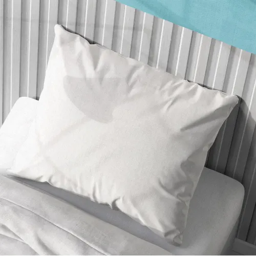 ΜΑΞΙΛΑΡΟΘΗΚΗ Solid 491 50X70 White Cotton 100% 