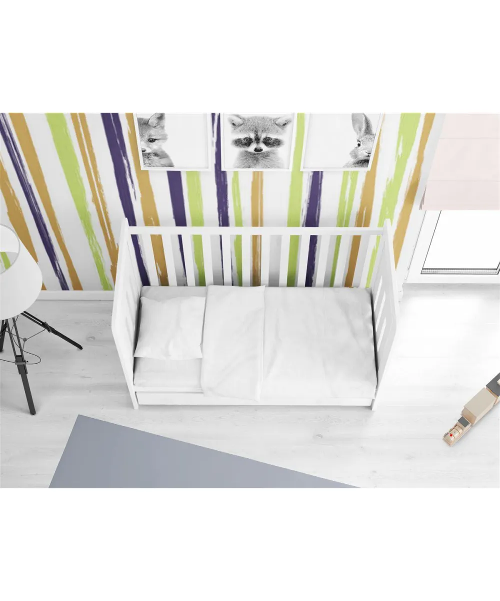 ΚΑΤΩΣΕΝΤΟΝΟ ΜΕ ΛΑΣΤΙΧΟ bebe Solid 491 0,70X1,40X0,15 White Cotton 100% ΚΑΤΩΣΕΝΤΟΝΟ ΜΕ ΛΑΣΤΙΧΟ bebe Solid 491 0,70X1,40X0,15 White Cotton 100%