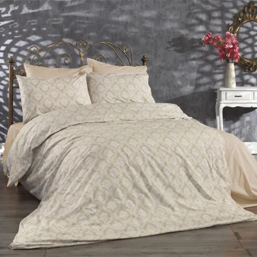 ΣΕΝΤΟΝΙΑ ΕΜΠΡΙΜΕ ΣΕΤ 3 τεμ Οφηλία 275 160Χ240 Beige Cott/Pol 70/30