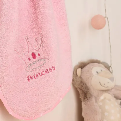 ΚΑΠΑ bebe PRINCESS 37 75X85 ΡΟΖ Cotton 100% 