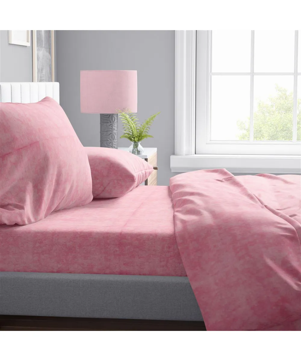ΣΕΝΤΟΝΙΑ ΣΕΤ 4 τεμ Shadow 17 220X240 Pink Cott/Pol 70/30