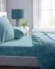 ΣΕΝΤΟΝΙΑ ΣΕΤ 4 τεμ Shadow 20 220X240 Turquoise Cott/Pol 70/30