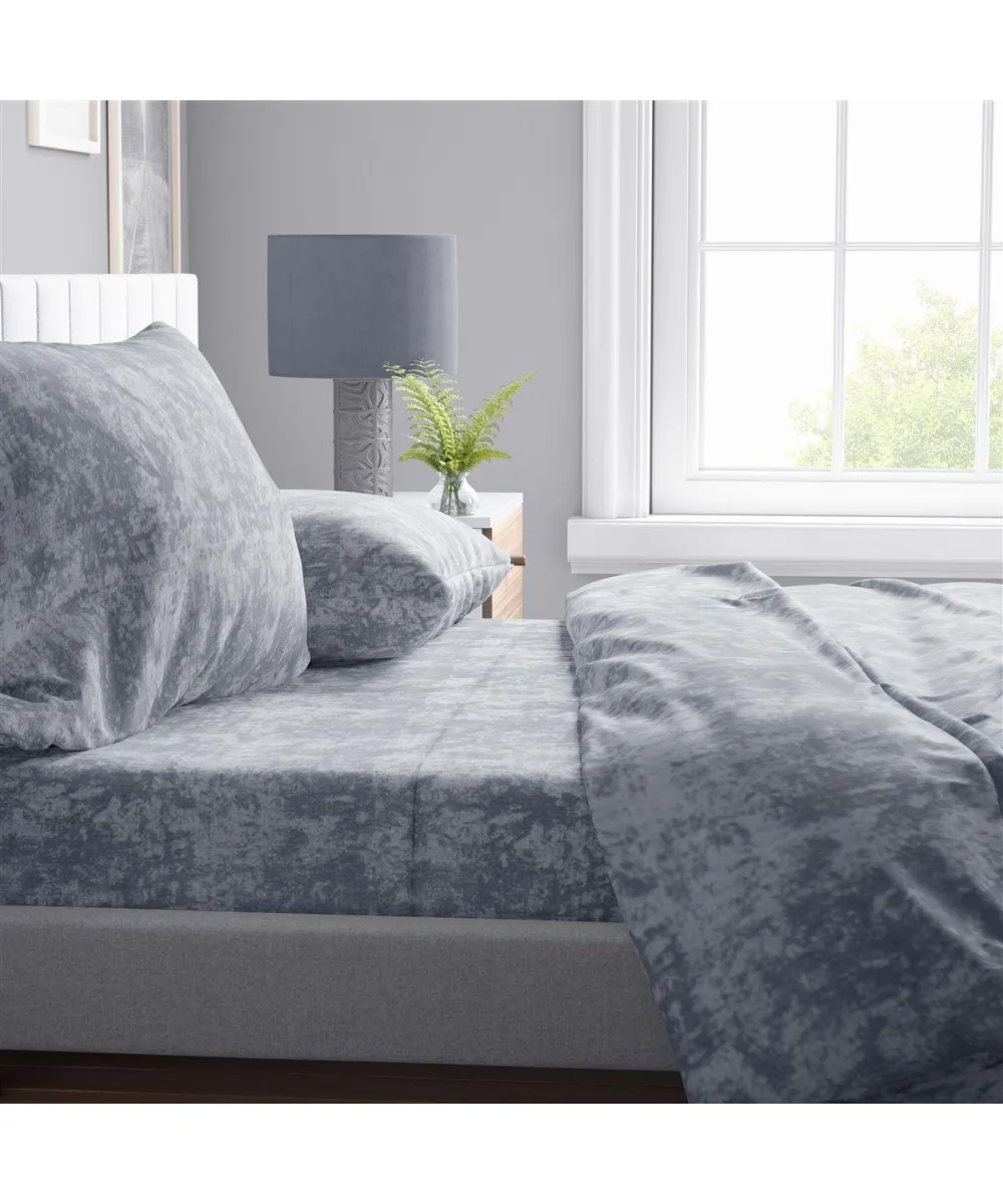 ΣΕΝΤΟΝΙΑ ΣΕΤ 4 τεμ Shadow 13 220X240 Grey Cott/Pol 70/30