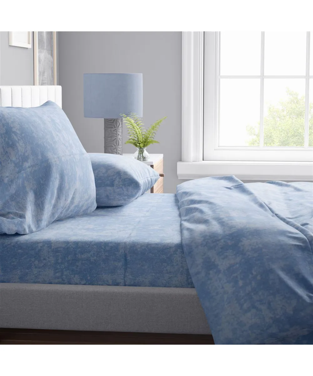 ΣΕΝΤΟΝΙΑ ΣΕΤ 4 τεμ Shadow 14 240X270 Sky Blue Cott/Pol 70/30