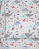 ΜΑΞΙΛΑΡΟΘΗΚΗ ΕΜΠΡΙΜΕ bebe Dino 309 35X45 White-Blue Cott/Pol 70/30
