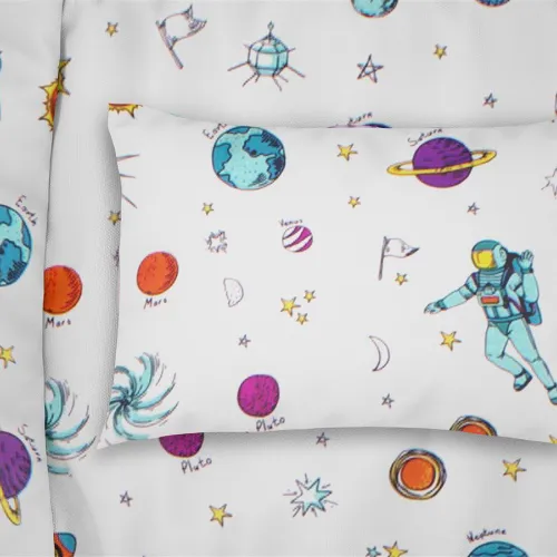 ΜΑΞΙΛΑΡΟΘΗΚΗ ΕΜΠΡΙΜΕ bebe Space 188 35Χ45 White Cotton 100% 