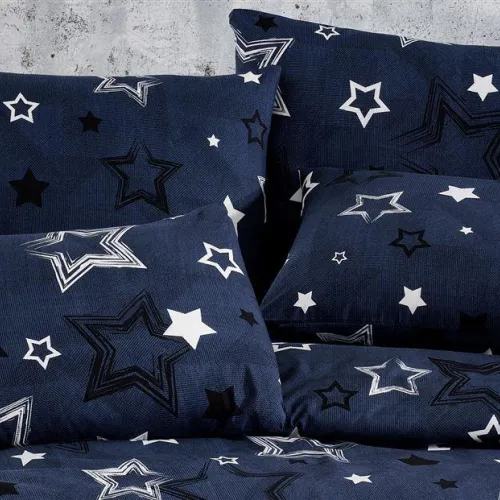 ΜΑΞΙΛΑΡΟΘΗΚΗ ΕΜΠΡΙΜΕ Γαλαξίας 307 50X70 Dark Blue Cott/Pol 70/30
