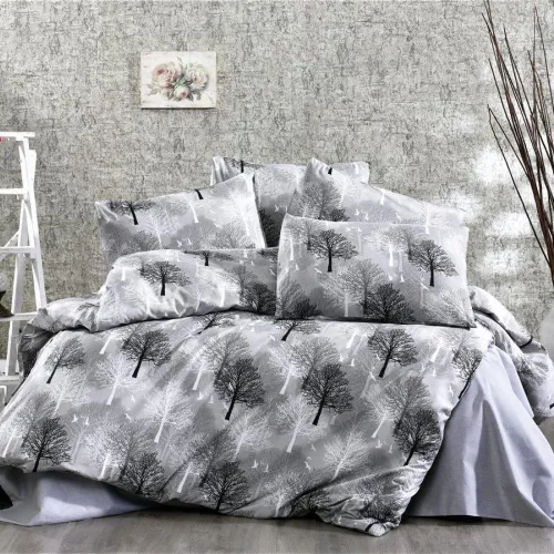 ΣΕΝΤΟΝΙΑ ΕΜΠΡΙΜΕ ΣΕΤ 4 τεμ Forest 312 220X240 Grey Cott/Pol 70/30