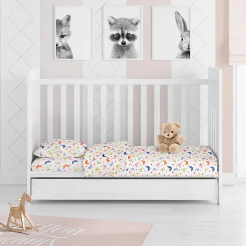 ΠΑΠΛΩΜΑ ΕΜΠΡΙΜΕ bebe Butterfly 49 120X160 Rotary Print Flannel cotton 100% 