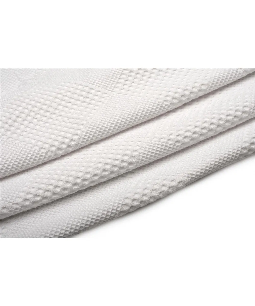 ΚΟΥΒΕΡΤΑ ΠΙΚΕ bebe Μονόχρωμη 120X150 Λευκό 100%  Cotton