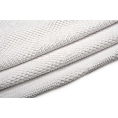 ΚΟΥΒΕΡΤΑ ΠΙΚΕ bebe Μονόχρωμη 120X150 Λευκό 100%  Cotton