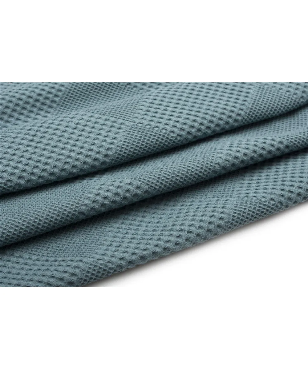 ΚΟΥΒΕΡΤΑ ΠΙΚΕ bebe Μονόχρωμη 120X150 Πετρόλ 100%  Cotton