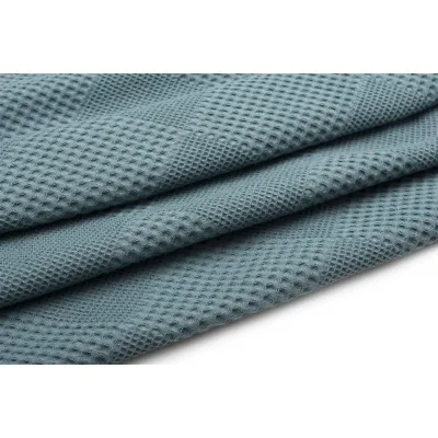 ΚΟΥΒΕΡΤΑ ΠΙΚΕ bebe Μονόχρωμη 120X150 Πετρόλ 100%  Cotton