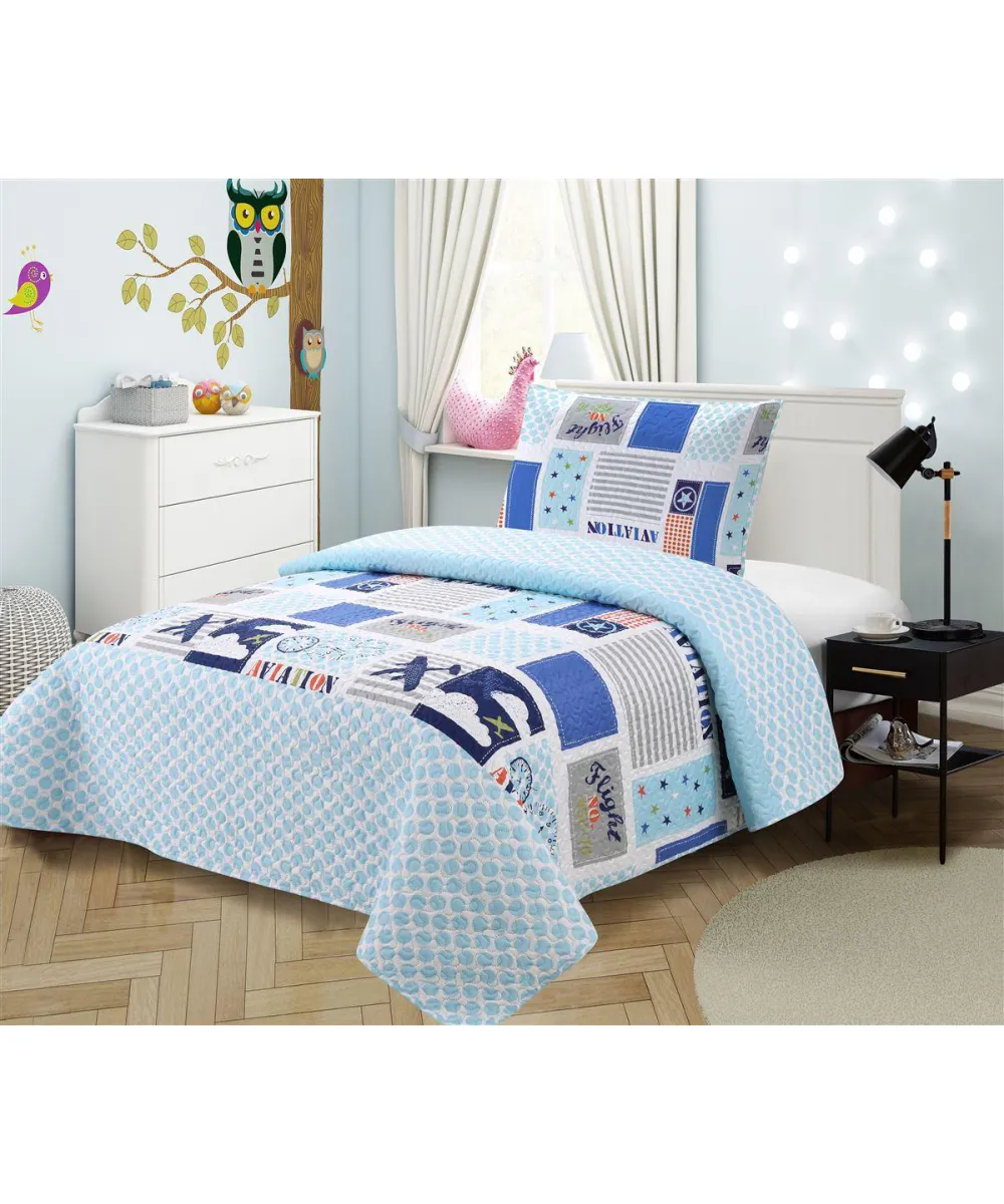 ΚΟΥΒΕΡΛΙ ΣΕΤ 2 τεμ kids ΕΜΠΡΙΜΕ 240 160X220 100%  Microfiber