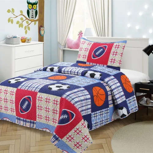 ΚΟΥΒΕΡΛΙ ΣΕΤ 2 τεμ kids ΕΜΠΡΙΜΕ 251 160X220 100%  Microfiber