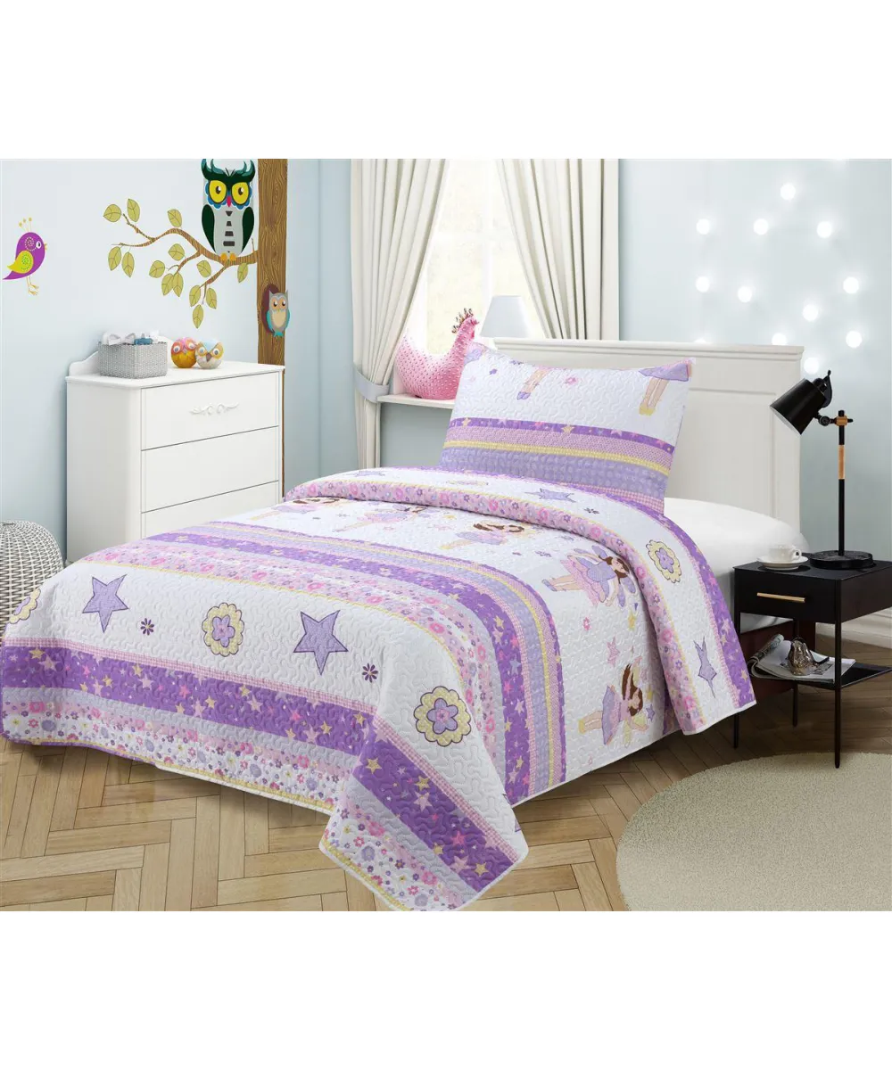 ΚΟΥΒΕΡΛΙ ΣΕΤ 2 τεμ kids ΕΜΠΡΙΜΕ 421 160X220 100%  Microfiber