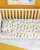 ΠΑΠΛΩΜΑΤΟΘΗΚΗ ΕΜΠΡΙΜΕ bebe Honey Bee 545 120X160 White-Yellow 100%  Cotton