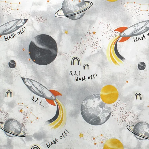 ΣΕΝΤΟΝΑΚΙ ΛΙΚΝΟΥ bebe Spaceship 187 80X110 Grey Cotton 100% 