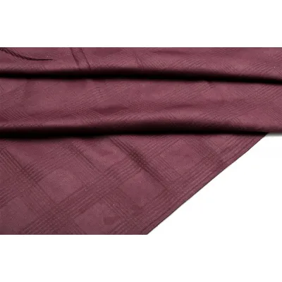 ΑΝΕΞΙΤΗΛΟ ΤΡΑΠΕΖΟΜΑΝΤΗΛΟ Νηματοβαφή Bordeaux 140X140 100%  Cotton