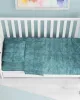 ΚΑΤΩΣΕΝΤΟΝΟ ΜΕ ΛΑΣΤΙΧΟ bebe Premium Shadow 616 0,70X1,40X0,15 Petrol 100%  Cotton