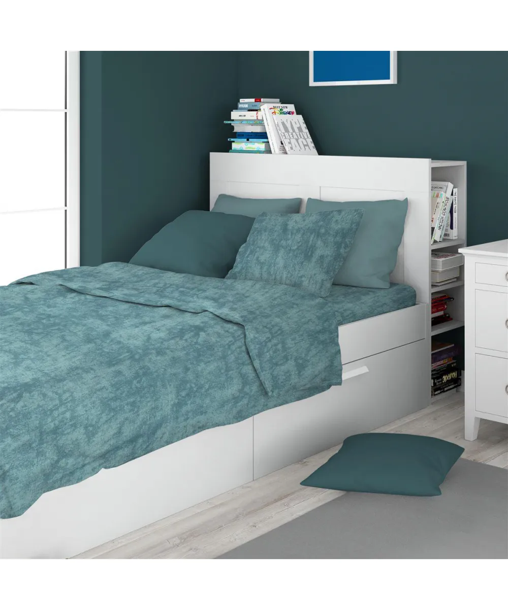 ΣΕΝΤΟΝΙ 1 τεμ Premium Shadow 616 160X240 Petrol 100%  Cotton