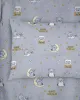 ΜΑΞΙΛΑΡΟΘΗΚΗ ΕΜΠΡΙΜΕ bebe Sweet Dreams 552 35X45 Grey 100%  Cotton