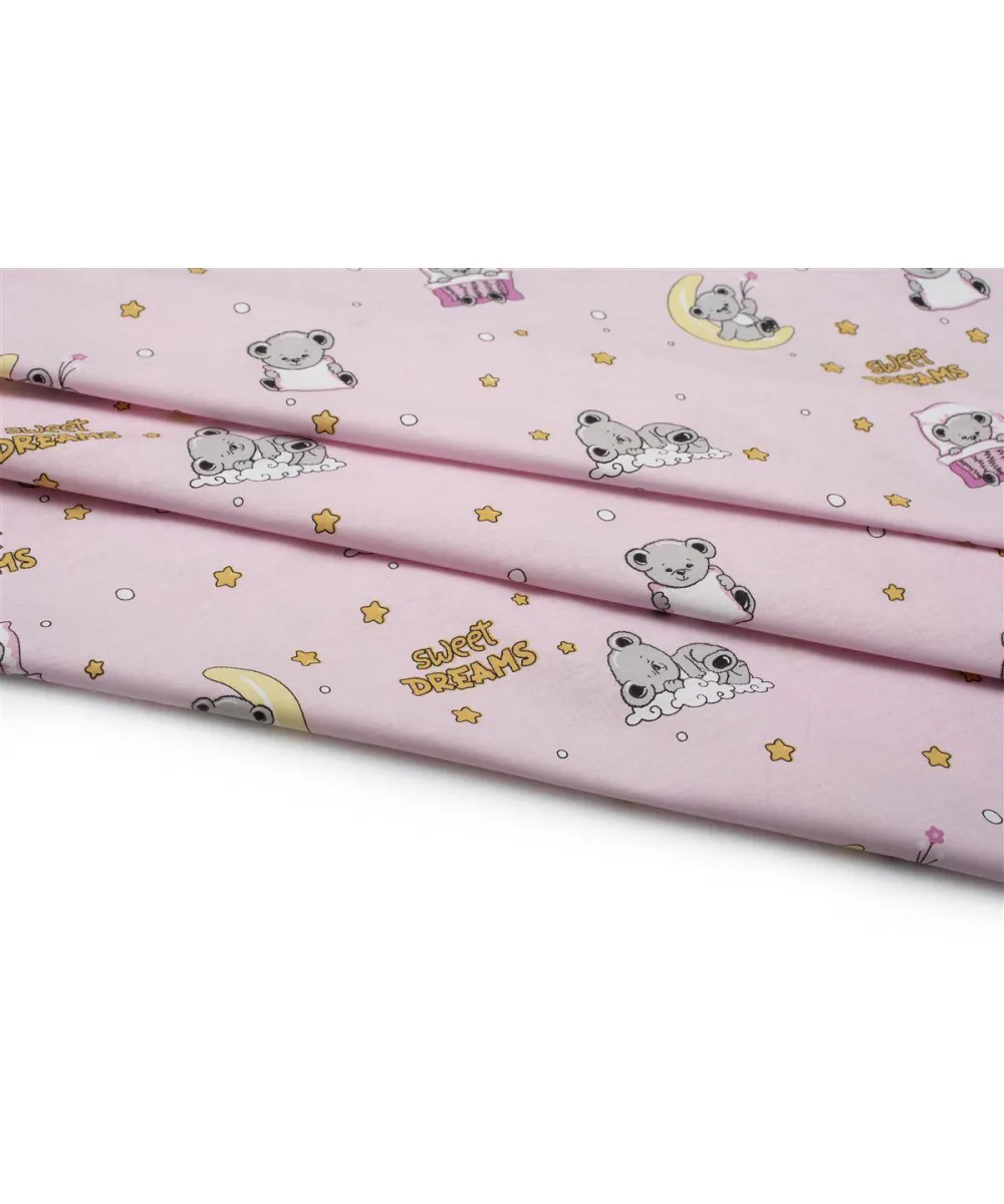 ΠΑΝΑ ΧΑΣΕ bebe Sweet Dreams 550 80X80 Pink 100%  Cotton