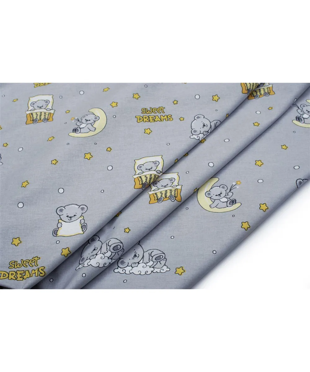 ΠΑΝΑ ΧΑΣΕ bebe Sweet Dreams 552 80X80 Grey 100%  Cotton