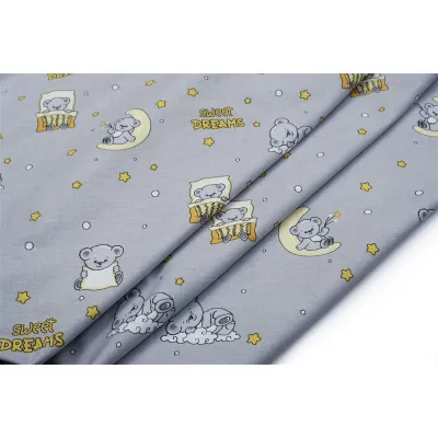 ΠΑΝΑ ΧΑΣΕ bebe Sweet Dreams 552 80X80 Grey 100%  Cotton