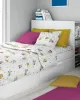 ΠΑΠΛΩΜΑΤΟΘΗΚΗ ΕΜΠΡΙΜΕ kids Sweet Dreams 553 160X240 White-Pink 100%  Cotton