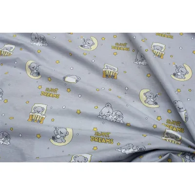 ΣΕΝΤΟΝΑΚΙ ΛΙΚΝΟΥ bebe Sweet Dreams 552 80X110 Grey 100%  Cotton