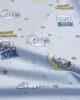 ΣΕΝΤΟΝΙΑ ΕΜΠΡΙΜΕ ΣΕΤ 3 τεμ bebe Sweet Dreams 551 120X160 Sky Blue 100%  Cotton