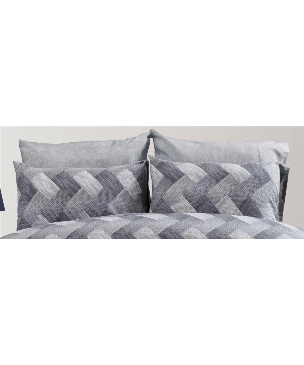 ΜΑΞΙΛΑΡΟΘΗΚΗ ΕΜΠΡΙΜΕ Αλκμήνη 452 50X70 Grey 70/30 Cott/Pol